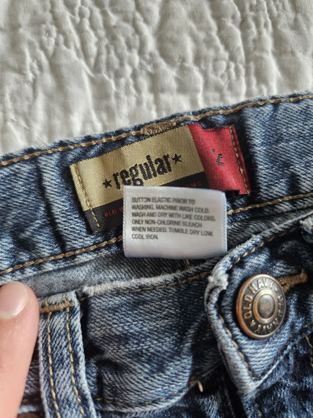 Old Navy Light Blue Distressed Kids Jeans Pair Old Navy/Epic Threads Boy 2T